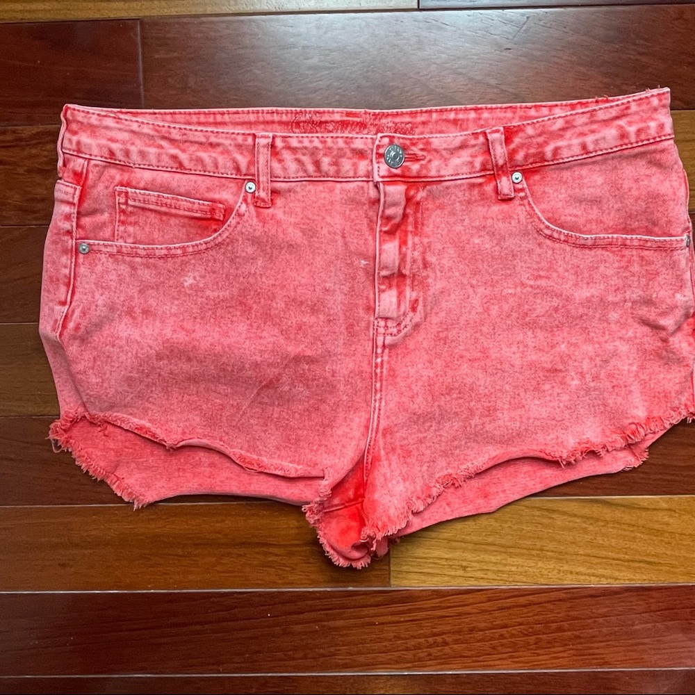 Delias Coral Mini Denim Shorts